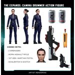The Expanse Action Figure - Camina Drummer