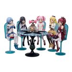 Puella Magi Madoka Magica The Movie: Rebellion Statue set - Tea Party Cake Song