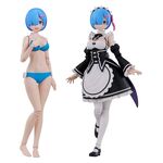Пластиковий модель Re:Zero Kadokawa Plastic Model Series - Rem DX Ver.