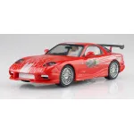 Fast & Furious 1/24 Plastic model kit - Mazda RX-7 FD3S