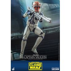 Star Wars The Clone Wars Action Figure 1/6 - Captain Vaughn- 6 image