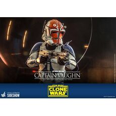 Star Wars The Clone Wars Action Figure 1/6 - Captain Vaughn- 8 image