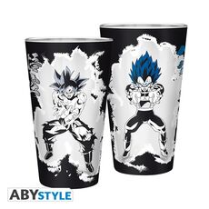 Velká sklenice Dragon Ball - Goku i Vegeta (400 ml)- 2 image