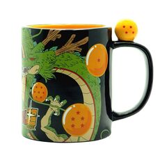 Dragon Ball Super 3D Mug - Shenron & Dragon Balls (460 ml)