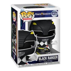 Power Rangers (30th Anniversary) POP! Figure - Black Ranger (1371)- 3 image