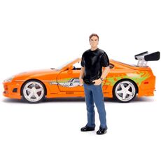Model samochodu Fast & Furious / Szybcy i wściekli 1/24 - Toyota Supra 1995 (wraz z figurką Brian O'Conner)- 6 image