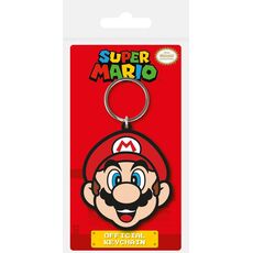 Super Mario Rubber Keychain Mario