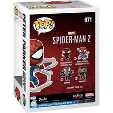 Marvel: Spider-Man 2 POP! Figure - Peter Parker (Advanced Suit 2.0) (971)- 2 image