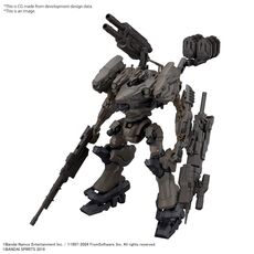 Armored Core 30MM Plastic Model Kit - RaD CC-2000 Orbiter Nightfall