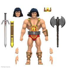 Conan the Barbarian Ultimates Actionfigur - Kull the Conqueror