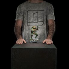 Teenage Mutant Ninja Turtles Art Scale 1/10 Statue - Michelangelo- 6 image