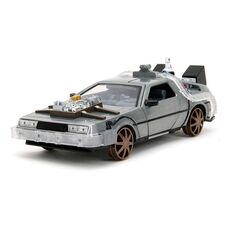 Back to the Future 3 1/24 Car Model - DeLorean Time Machine
