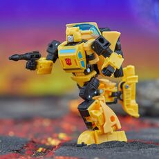 Transformers Generations Legacy United Deluxe Class Action Figure - Origin Bumblebee- 9 image