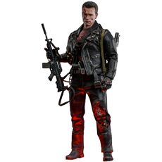 Figurka Terminator 2 Movie Masterpiece 1/6 - T-800 Battle Damaged Version 2.0