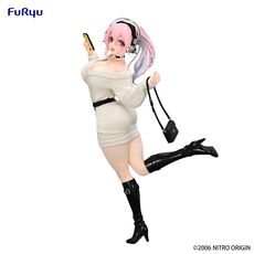Super Sonico (Winter Memory Ver.) Trio-Try-iT Statue
