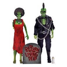 The Return of the Living Dead Action Figure Set - Zombie Trash & Suicide