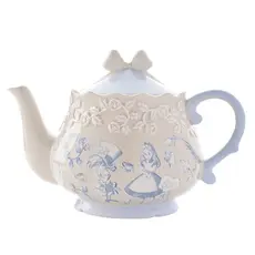 Disney: Alice in Wonderland Embossed Teapot - Alice & Mad Hatter