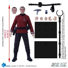 Star Trek (2009) Exquisite Super 1/12 Action Figure - Montgomery "Scotty" Scott- 2 image