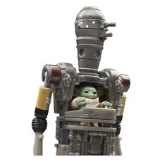 Star Wars: The Mandalorian Vintage Collection Action Figure Set - IG-12, Grogu & Anzellan- 3 image