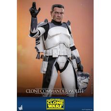 Star Wars: The Clone Wars 1/6 Actionfigur - Clone Commander Wolffe- 4 image