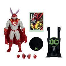 DC Multiverse (Justice League Incarnate) Action Figure - Captain Carrot (GITD) (Gold Label)- 3 image