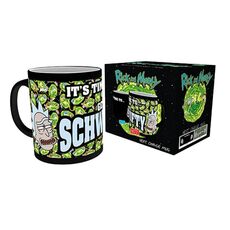 Rick & Morty color-changing mug - Get Schwifty