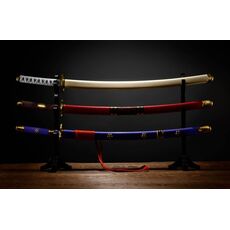 One Piece Proplica Replica Set - Zoro Three Sword Style Swords