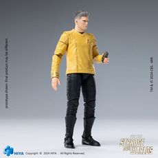 Star Trek: Strange New Worlds Exquisite Mini 1/18 Action Figure - Christopher Pike- 4 image