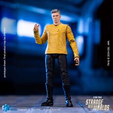 Star Trek: Strange New Worlds Exquisite Mini 1/18 Action Figure - Christopher Pike- 6 image