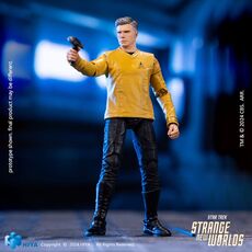 Star Trek: Strange New Worlds Exquisite Mini 1/18 Action Figure - Christopher Pike- 9 image