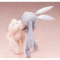Date A Bullet B-Style 1/4 Statue - White Queen (Bare Leg Bunny Ver.)- 4 image