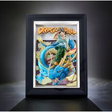 Obraz 3D Dragon Ball Tamashii Art - Son Goku & Dragon- 2 image