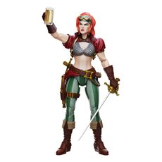 Legenderry Red Sonja Epic H.A.C.K.S. 1/12 Action figure - Red Sonja (Steampunk Legend)- 3 image