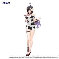 Overlord Trio-Try-iT Statue - Albedo (Mini Dress Cow Pattern Ver.)- 2 image