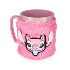 Disney Lilo & Stitch Fuzzy mug - Angel (458 ml)