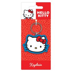 Hello Kitty Face Keychain