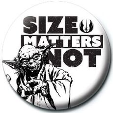 Stars Wars Pin - Size Matters Not