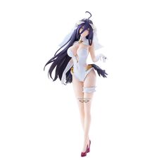 Overlord Glitter & Glamours Statue - Albedo (Wedding Ver.)