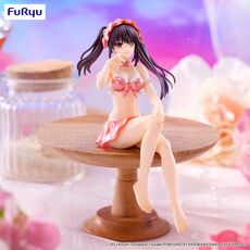 Date A Live Noodle Stopper Statue - Kurumi Tokisaki (Swimsuit Pastel Red Color Ver.)