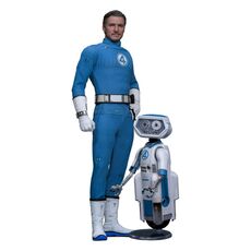 The Fantastic Four: First Steps Movie Masterpiece 1/6 Actionfigurenset - Mister Fantastic & H.E.R.B.I.E. (MMS822)