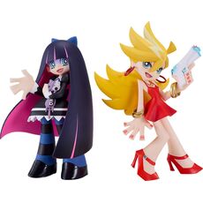 Panty & Stocking with Garterbelt Pop Up Parade Statue set - Panty & Stocking