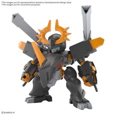 Model figurki GUNDAM SD Mashin Creator Wataru - Jyugohmaru- 2 image