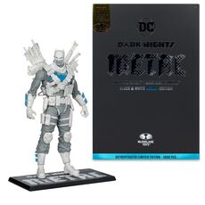 Фігурка DC Multiverse Limited Edition (Dark Nights Metal) - The Grim Knight (Black & White Accent Edition) (Gold Label)