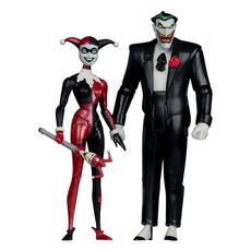 Набір 2 фігурок DC Direct (Batman: The Animated Series) - Harley Quinn & The Joker (Mad Love) (Gold Label)- 2 image