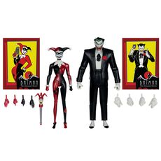 Набір 2 фігурок DC Direct (Batman: The Animated Series) - Harley Quinn & The Joker (Mad Love) (Gold Label)- 3 image
