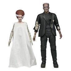 Universal Monsters: Bride of Frankenstein 90th Anniversary Action Figure Set - The Monster & His Mate