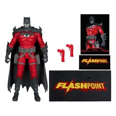 DC Multiverse Limited Edition Action figure - Flashpoint Batman (Black & White Accent Edition) (Gold Label)- 3 image