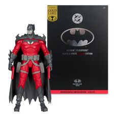 DC Multiverse Limited Edition Action figure - Flashpoint Batman (Black & White Accent Edition) (Gold Label)