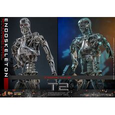 Terminator 2 Movie Masterpiece 1/6 Action figure - Endoskeleton (Battle Damaged Ver.) [MMS840D77]- 20 image