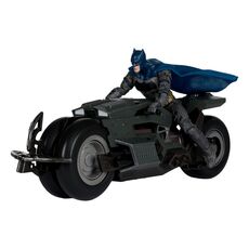 Фігурка з автомобілем DC Multiverse (The Flash) - Batman & Batcycle- 3 image